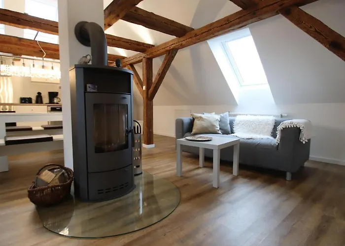 Am Plauer Mit Kamin 아파트